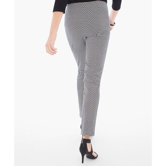 Chico's Brigitte Pants Size 2 (12) Ankle Pull On - Picture 2 of 14